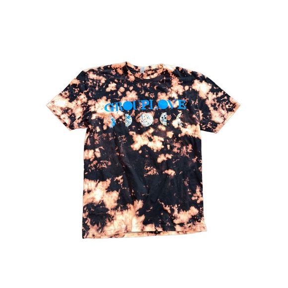 Grouplove 2014 Spreading Rumours Tour Bleached Tee - Picture 1 of 6